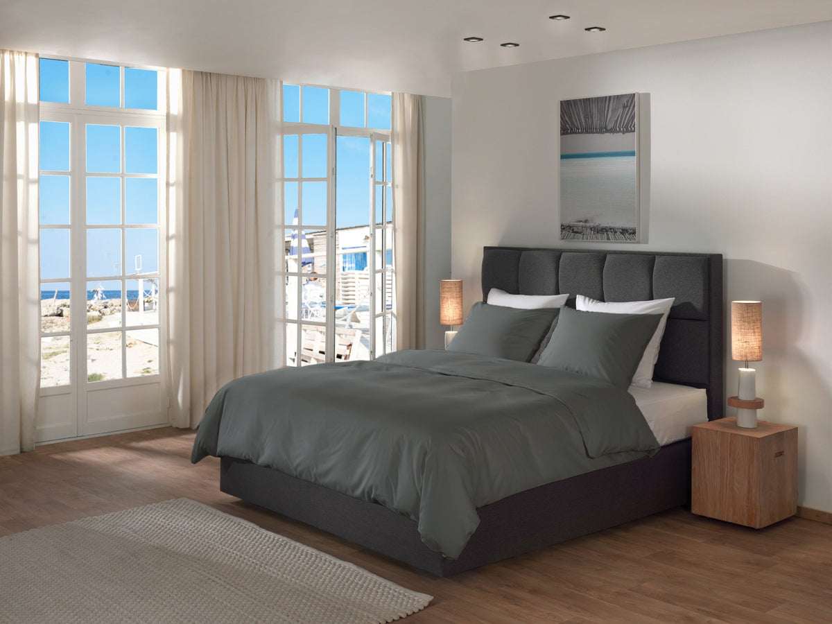 Dekbedovertrek Suite Casablanca Beluga Grey - 100% Katoen