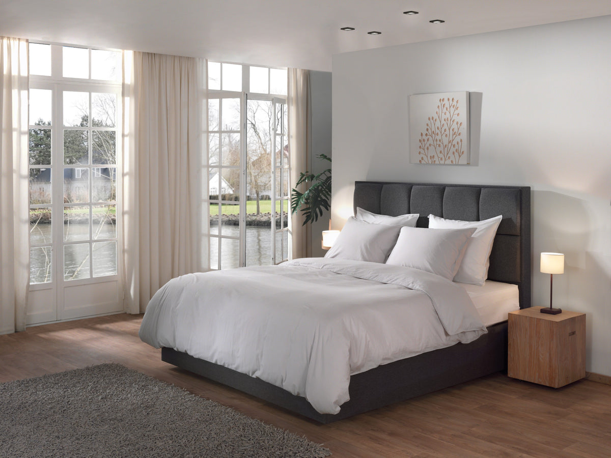 Dekbedovertrek Suite  Nairobi Vaporous Grey - 100% Gewassen Katoen