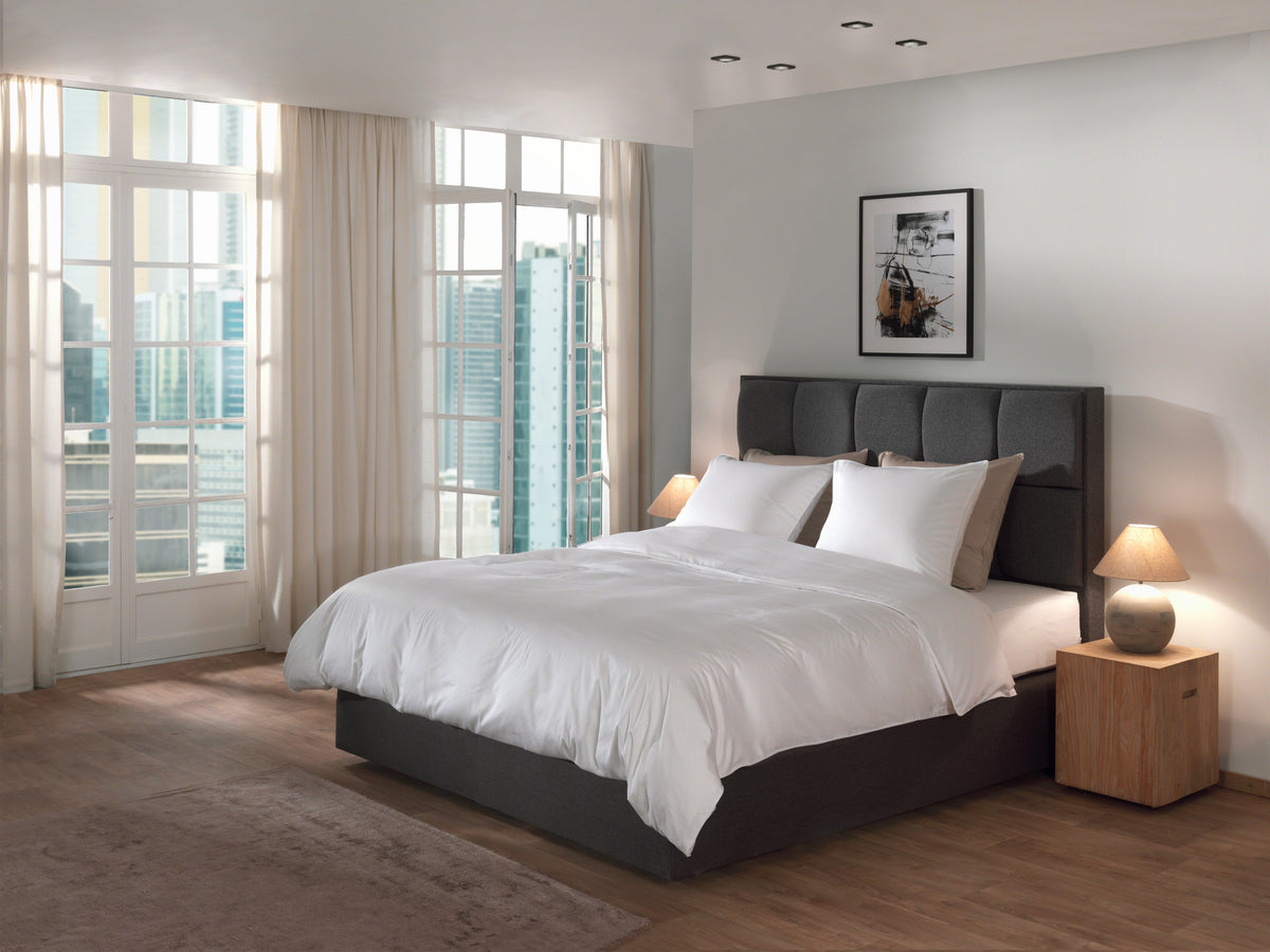 Dekbedovertrek Suite Dubai Blanc de Blanc - 100% Katoen-Satijn