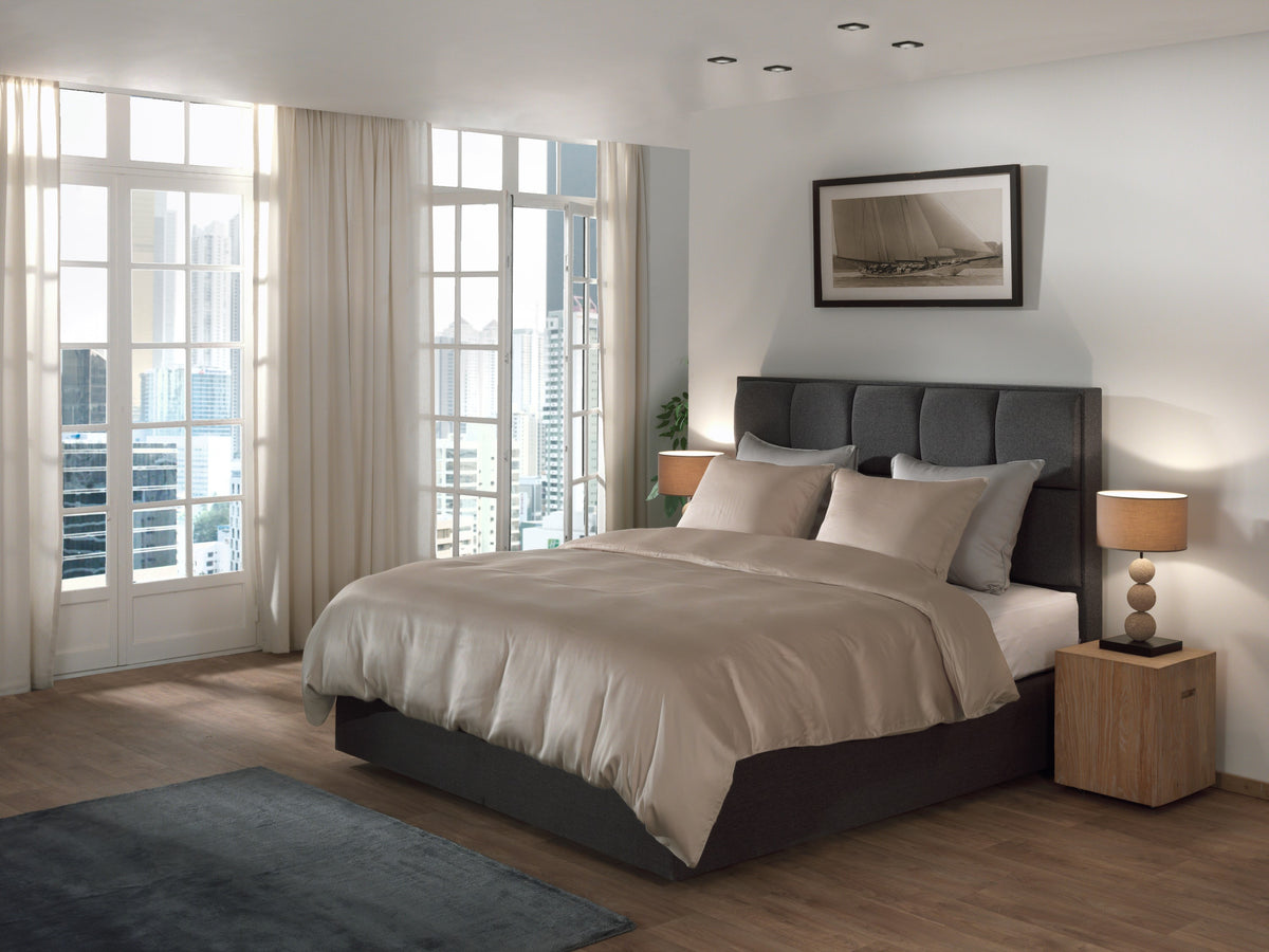 Dekbedovertrek Suite New York Dollar Sand - 100% Lyocell