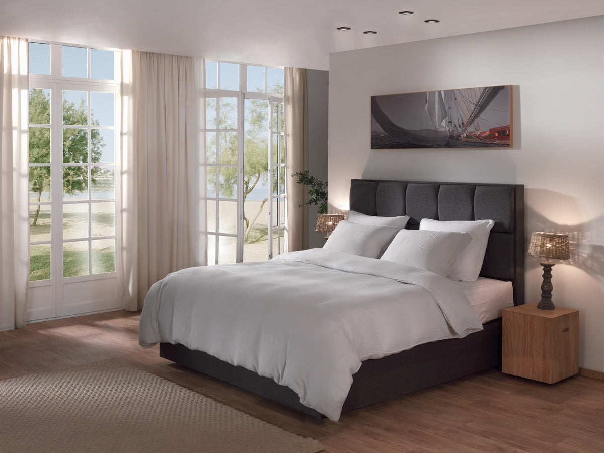 Dekbedovertrek Suite Guadeloupe Vaporous Grey - 100% Katoen-Gauze