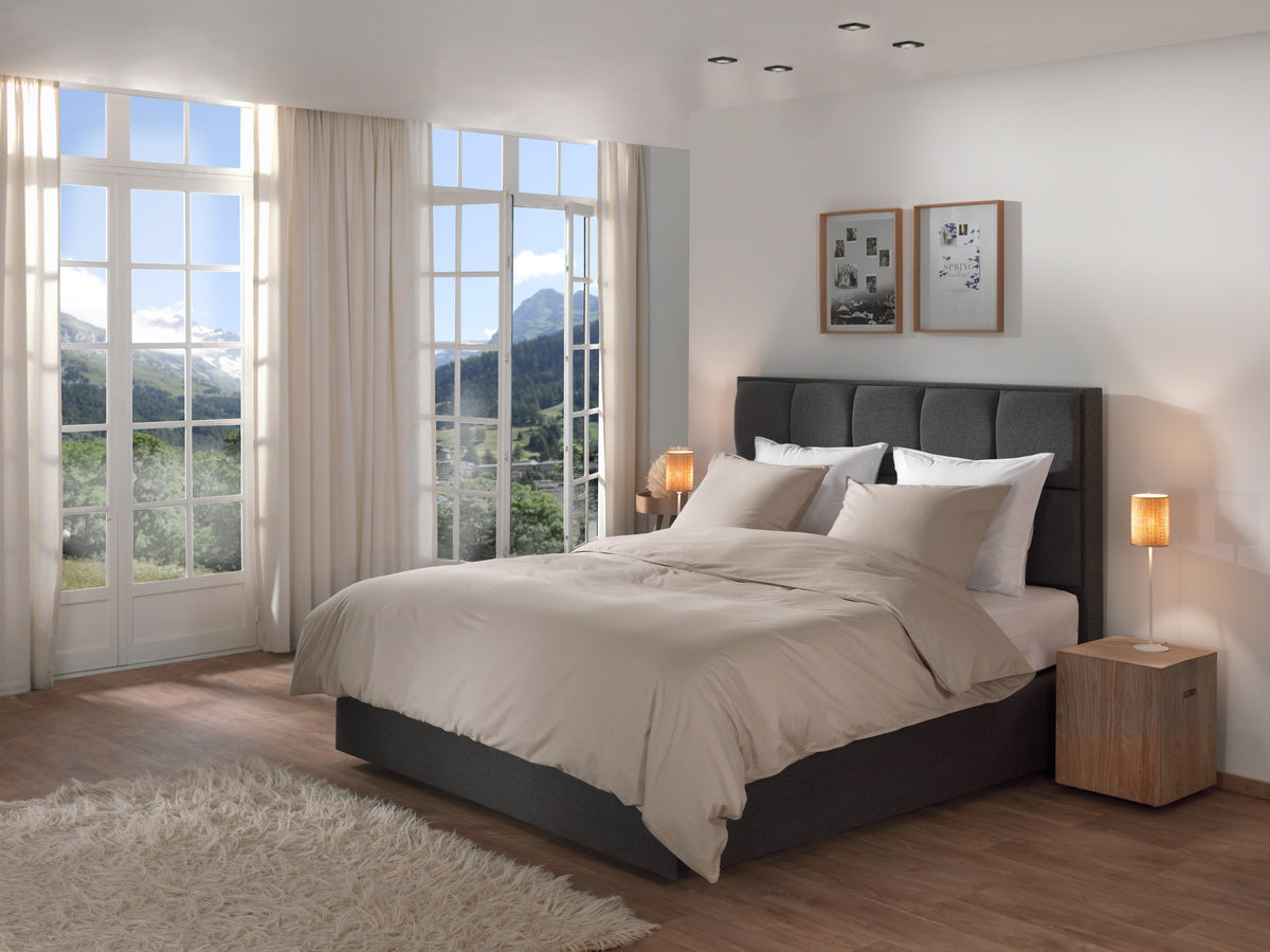 Dekbedovertrek Suite Zermatt Dollar Sand - 100% Katoen-Twill