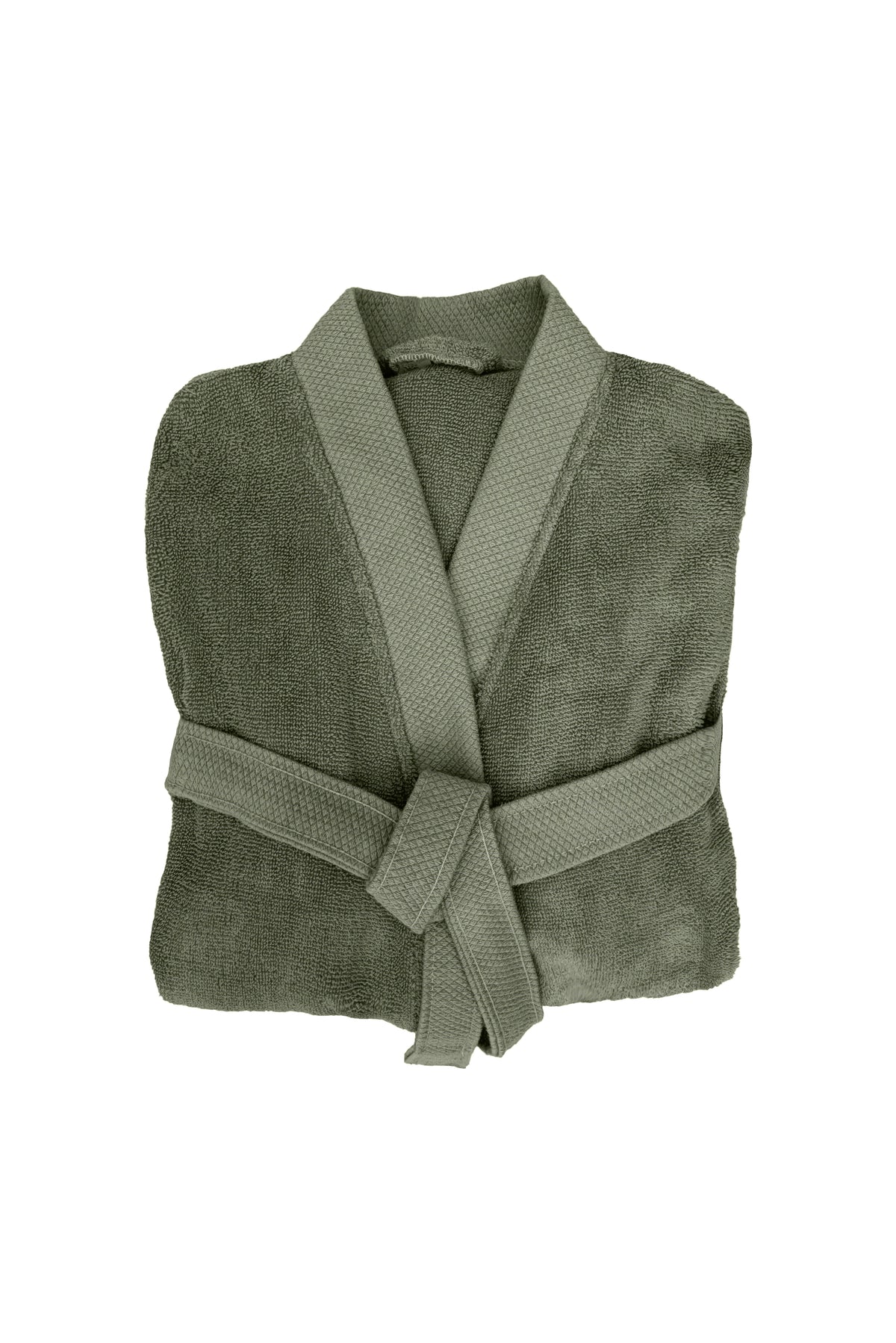 Badjas Premium Army Green - 100% Katoen