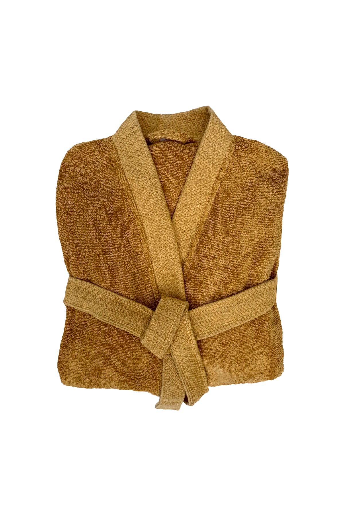 Badjas Premium Ochre Yellow - 100% Katoen