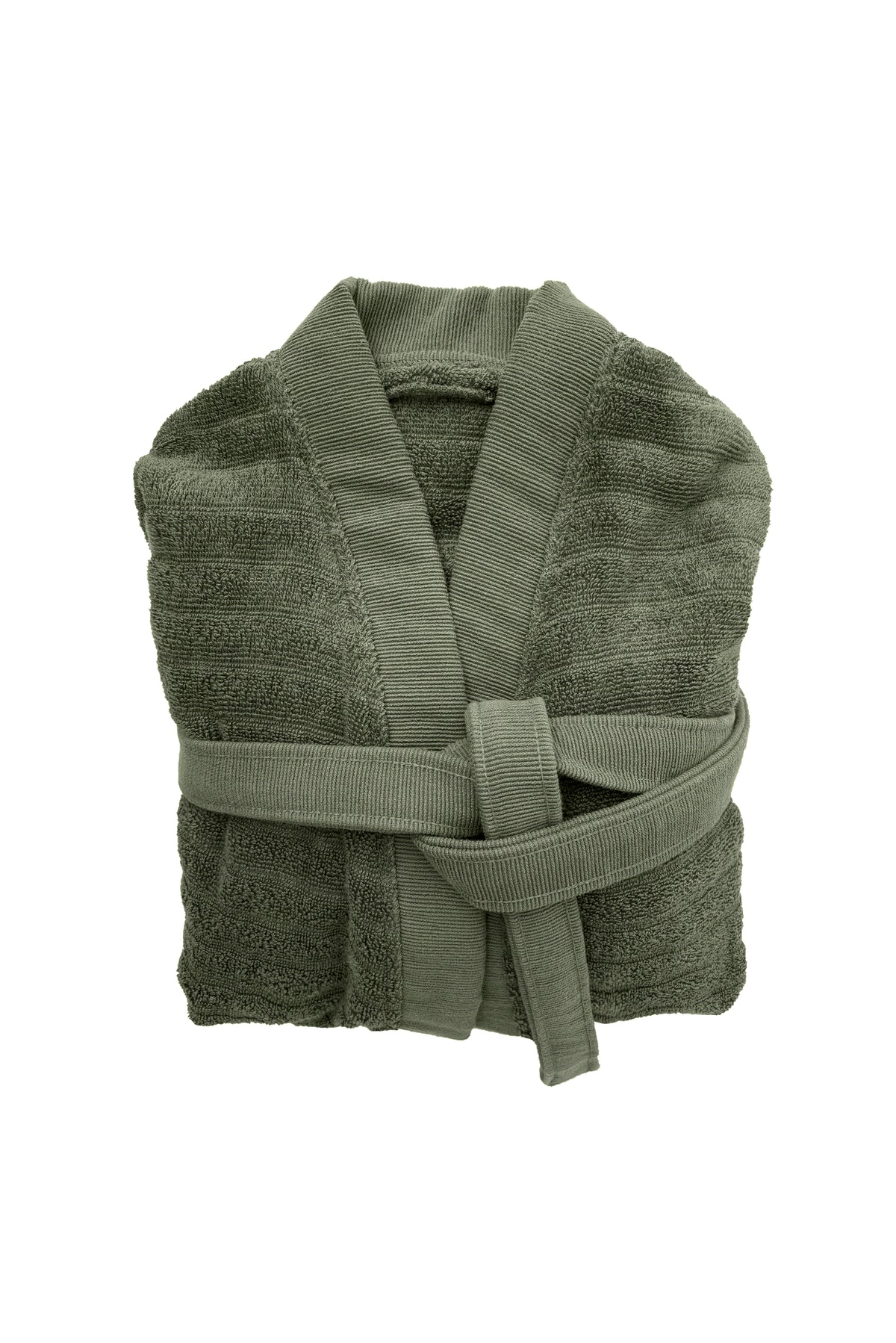 Badjas Prestige Army Green - 100% Katoen