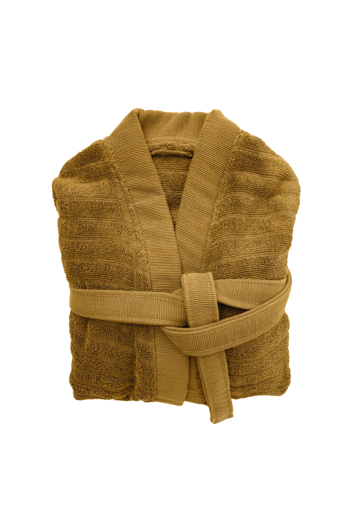 Badjas Prestige Ochre Yellow - 100% Katoen