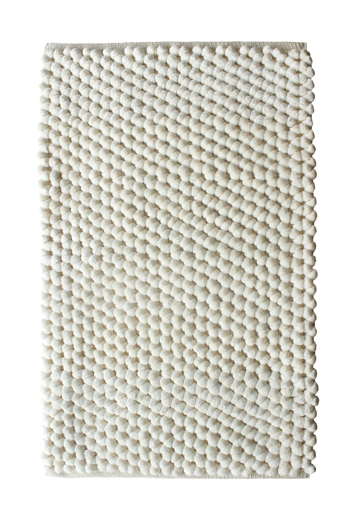 Badmat Lusso Off-white - 15% Katoen 85% Polyester