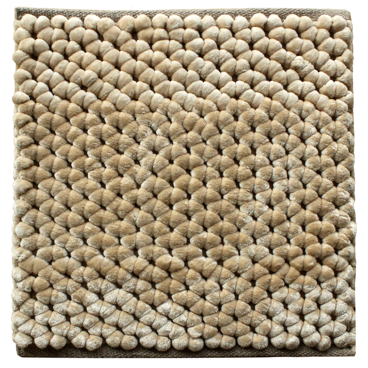 Heckettlane Badmat Lusso Forest Sand - 15% Katoen 85% Polyester