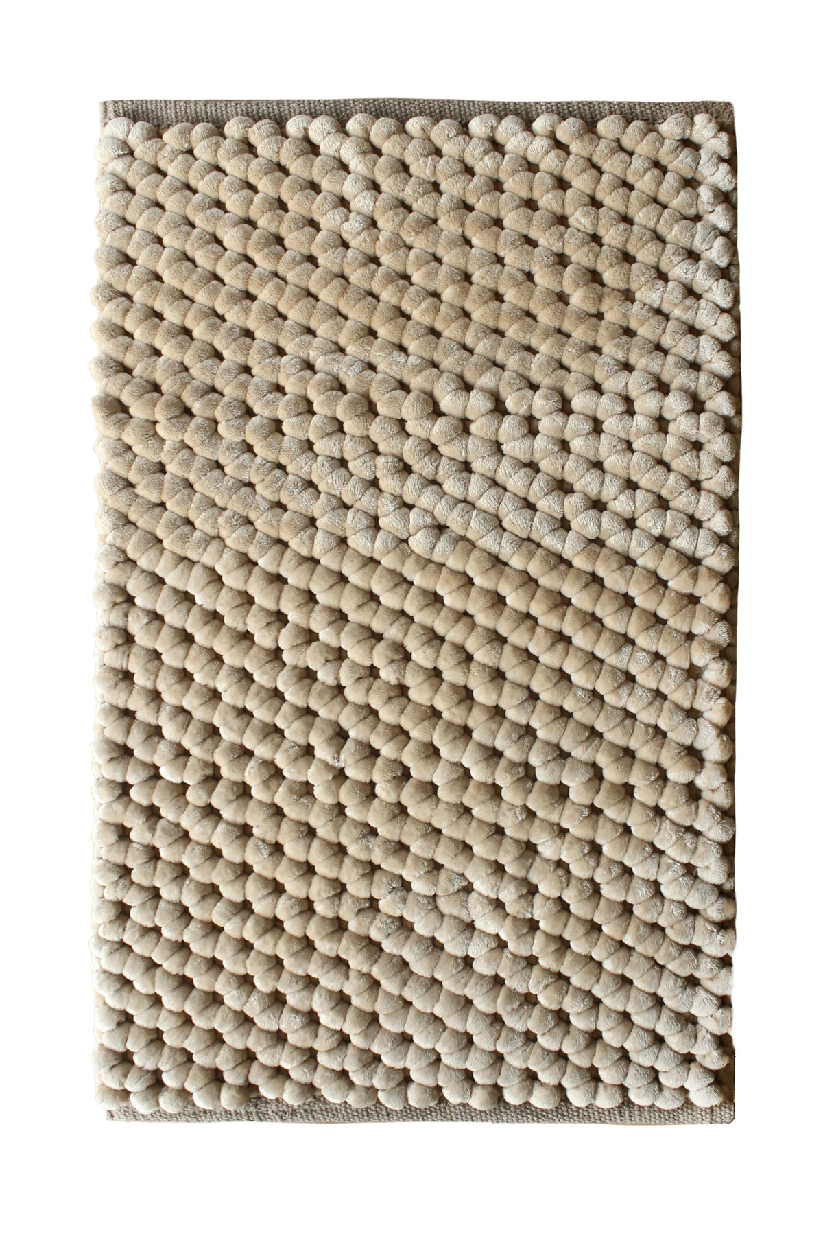 Badmat Lusso Forest Sand - 15% Katoen 85% Polyester