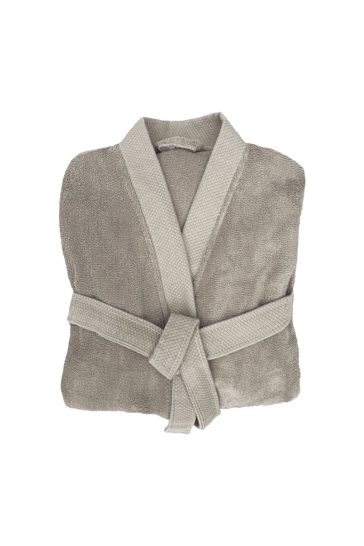 Badjas Premium Glacier Grey - 100% Katoen