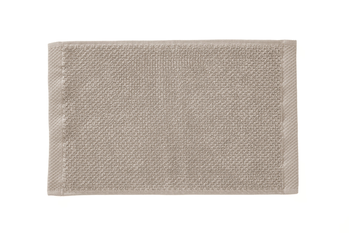 Heckettlane Badgoed Grant Taupe - 100% Katoen