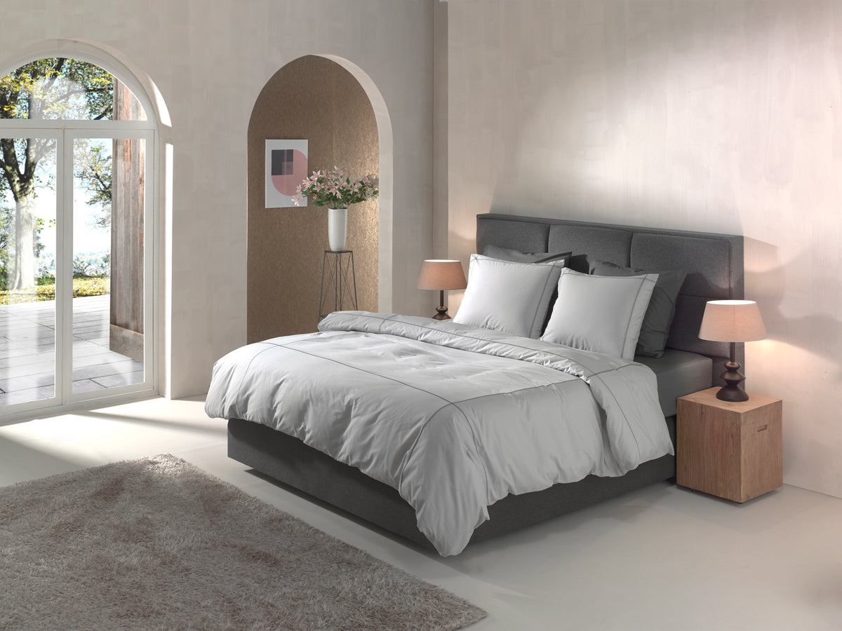Dekbedovertrek Suite Port Louis Vaporous Grey - 100% Katoen