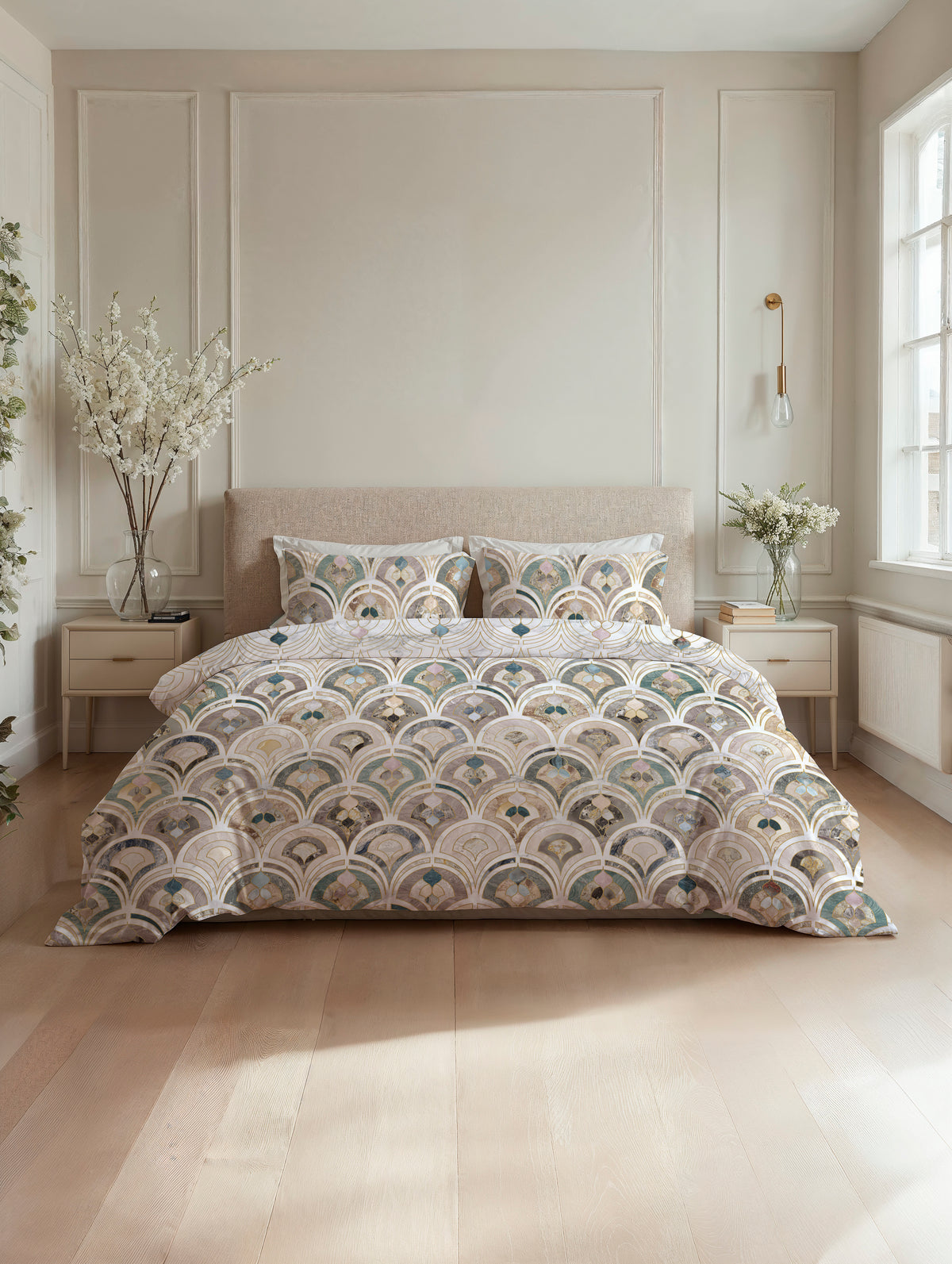 Heckettlane Dekbedovertrek Roxanne Multi - 100% Katoen-Satijn