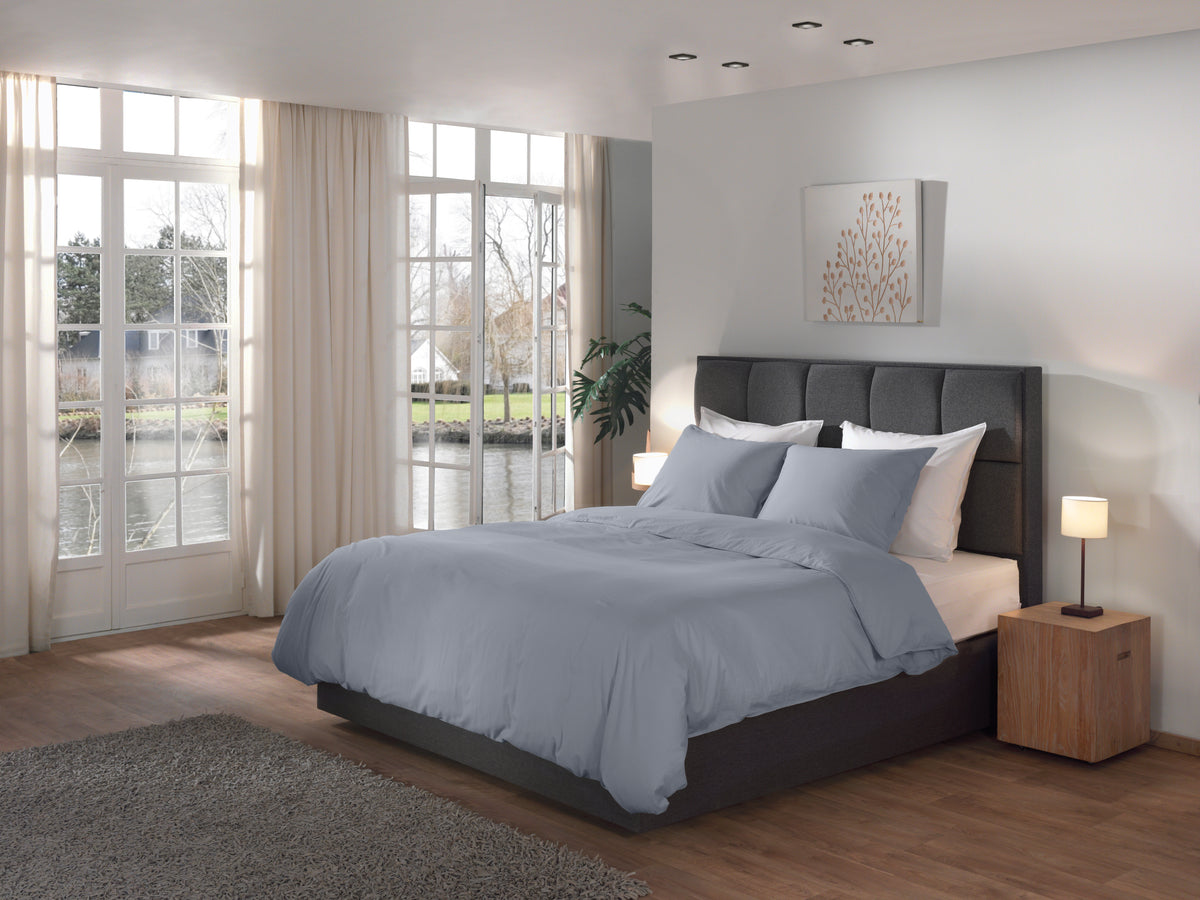 Dekbedovertrek Suite Nairobi Delicate Blue - 100% Gewassen Katoen