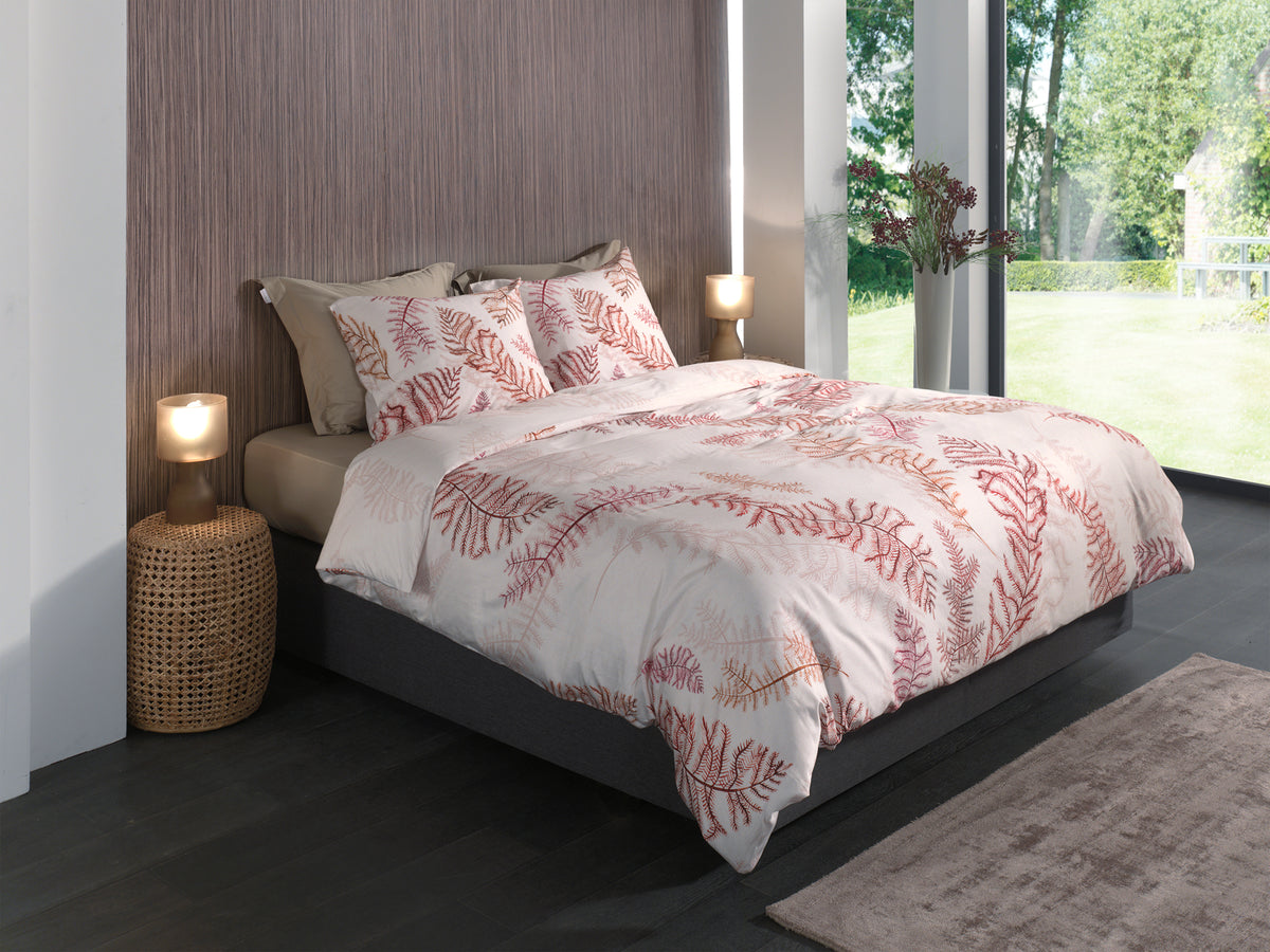 Dekbedovertrek Kamea Soft Pink - 100% Katoen-Satijn