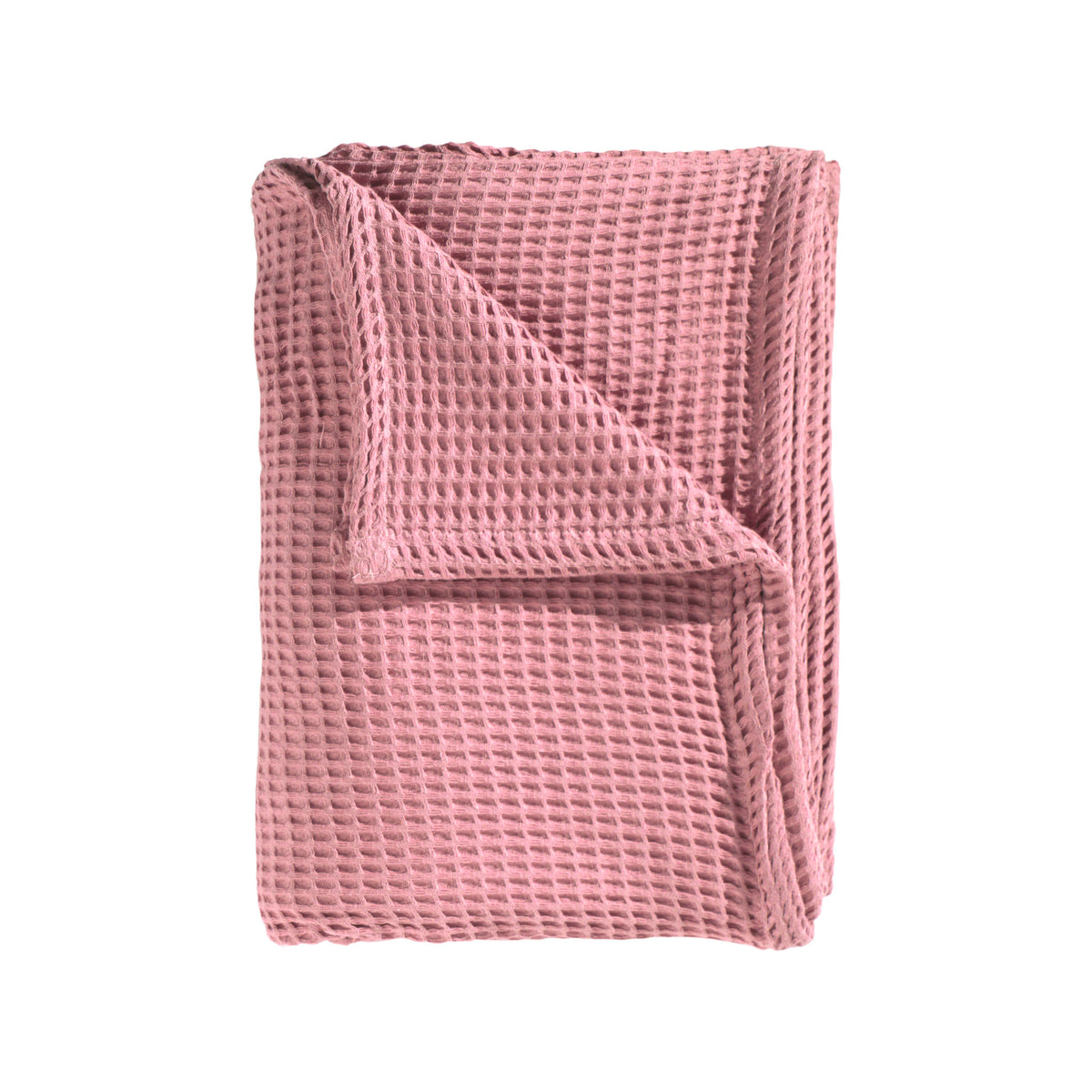 Sprei Wafel Baby Pink - 65% Gerecycled Katoen 35% Andere Vezels