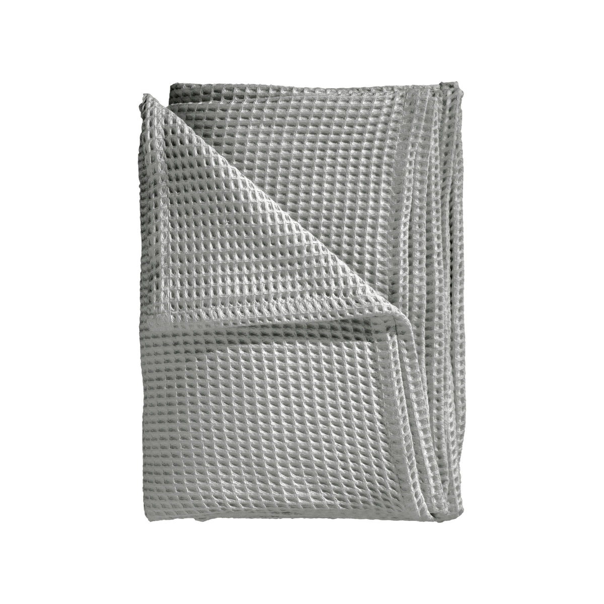 Sprei Wafel Melange Grey - 65% Gerecycled Katoen 35% Andere Vezels