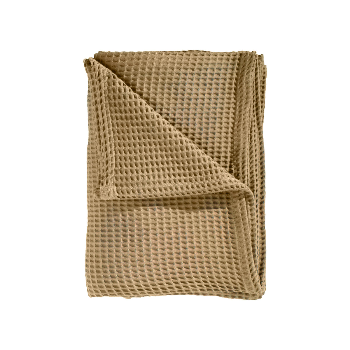 Sprei Wafel Pale Khaki - 65% Gerecycled Katoen 35% Andere Vezels