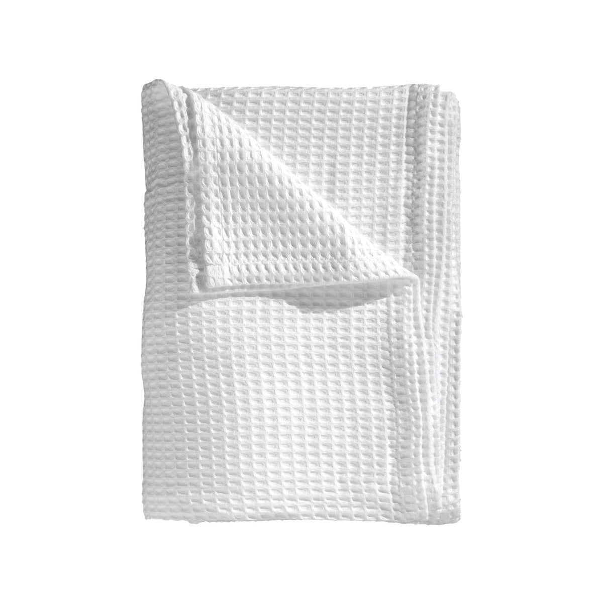 Sprei Wafel Super White - 65% Gerecycled Katoen 35% Andere Vezels