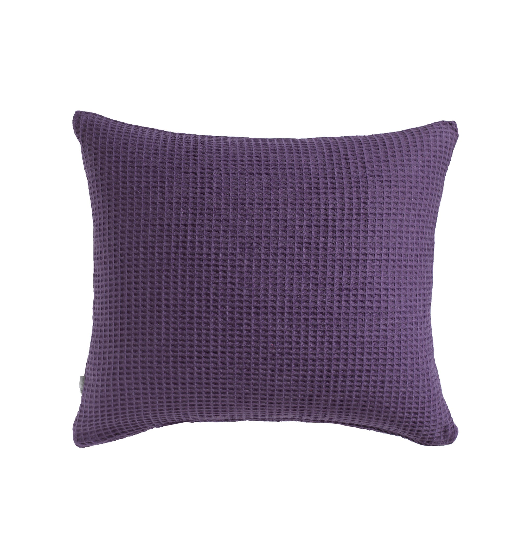 Kussensloop Wafel Velvet Purple - 100% Katoen