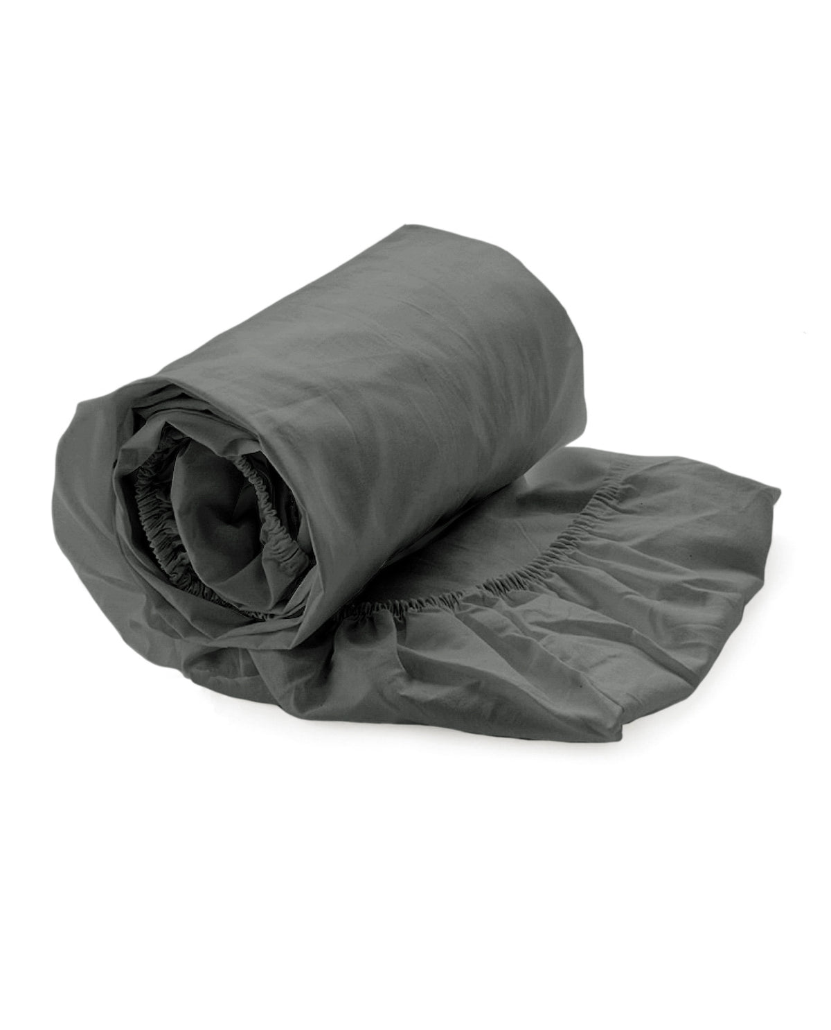 Hoeslaken Suite Mumbai Beluga Grey - 100% Katoen-Perkal