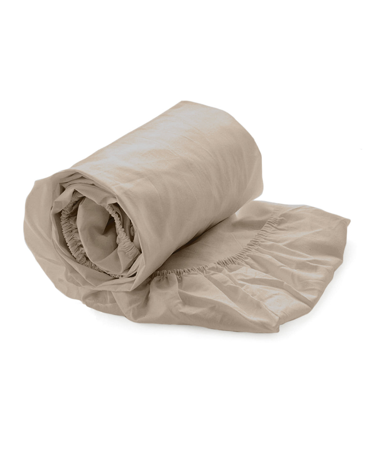 Hoeslaken Suite Mumbai Dollar Sand - 100% Katoen-Perkal
