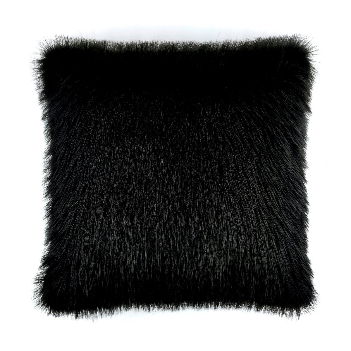 Sierkussen Perle Black is Black - Fake Fur