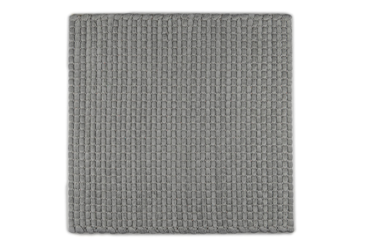 Badmat Vellutato Light Grey 60% Polyester 40% Katoen