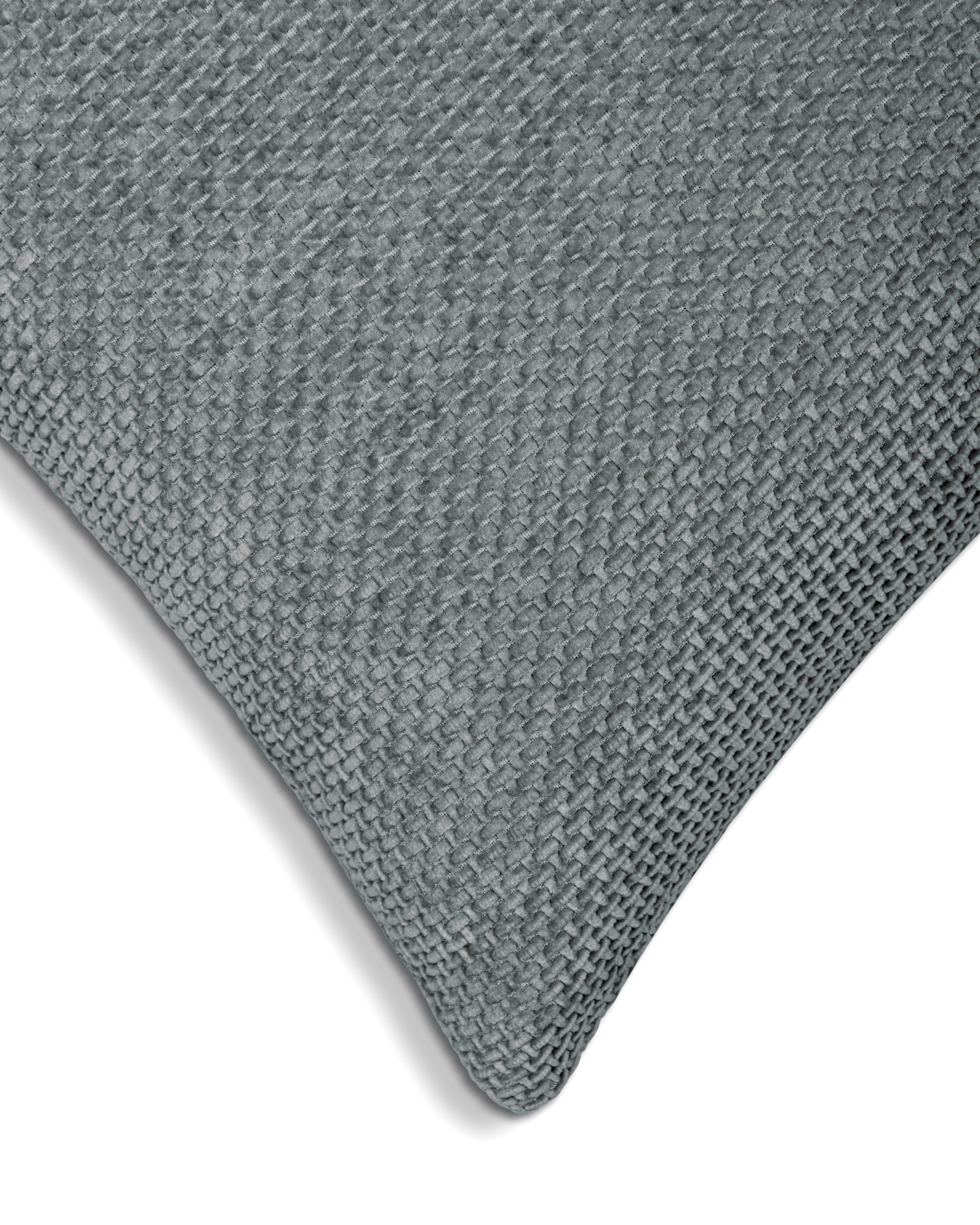 Sierkussen Velours Panama Classic Anthracite - 100% Polyester