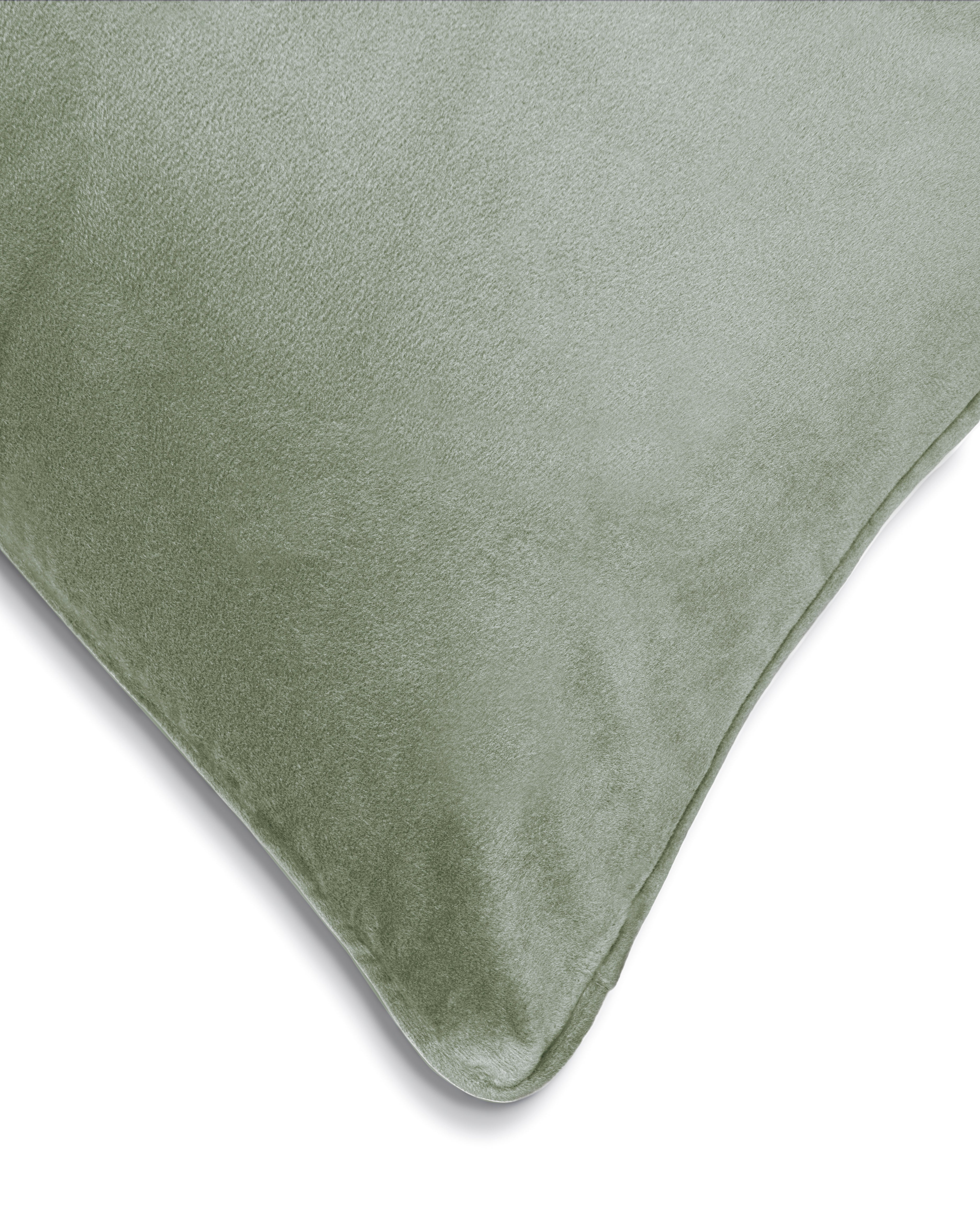 Sierkussen Velours Original Sage Green - 100% Polyester