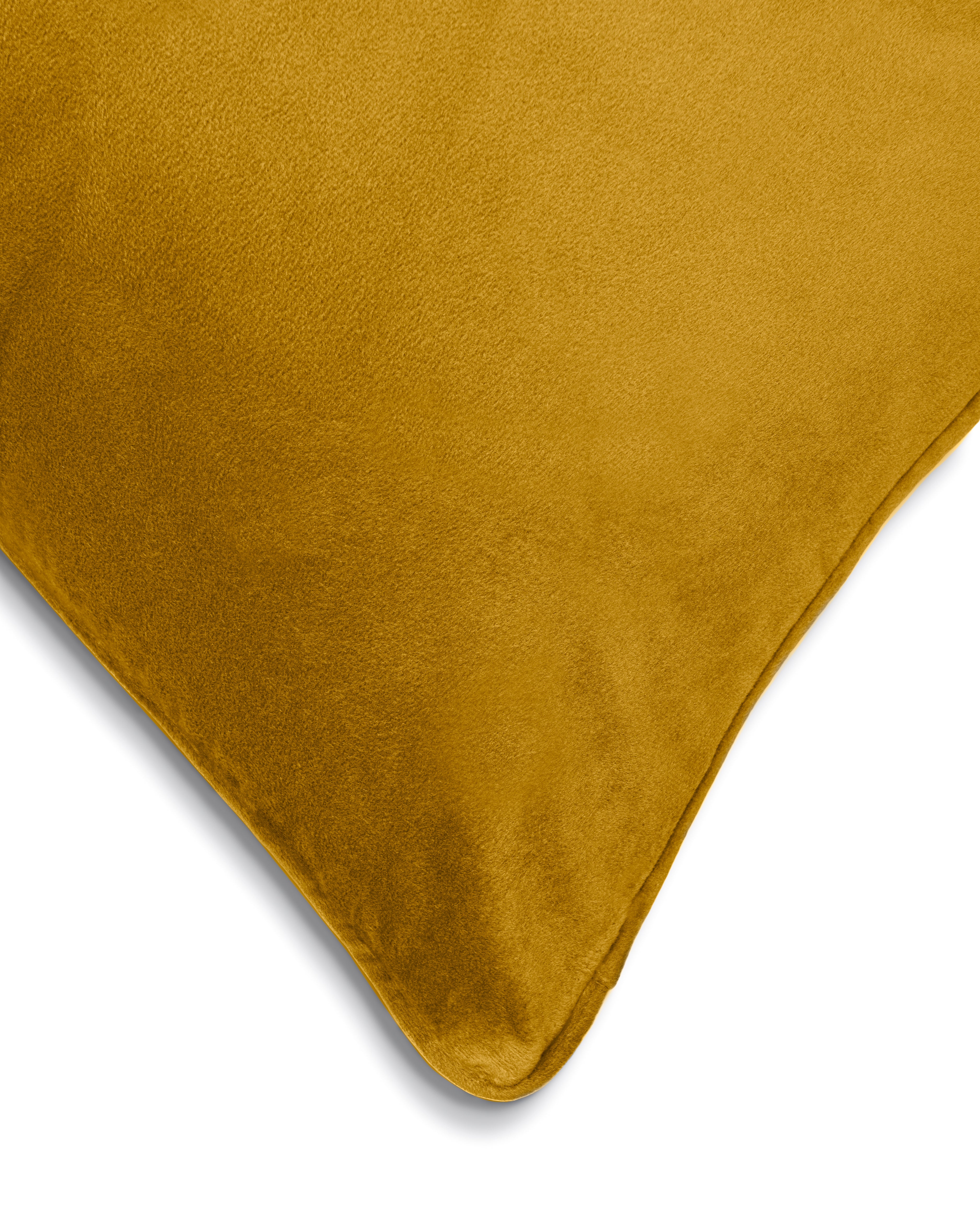 Sierkussen Velours Original Amber Gold - 100% Polyester