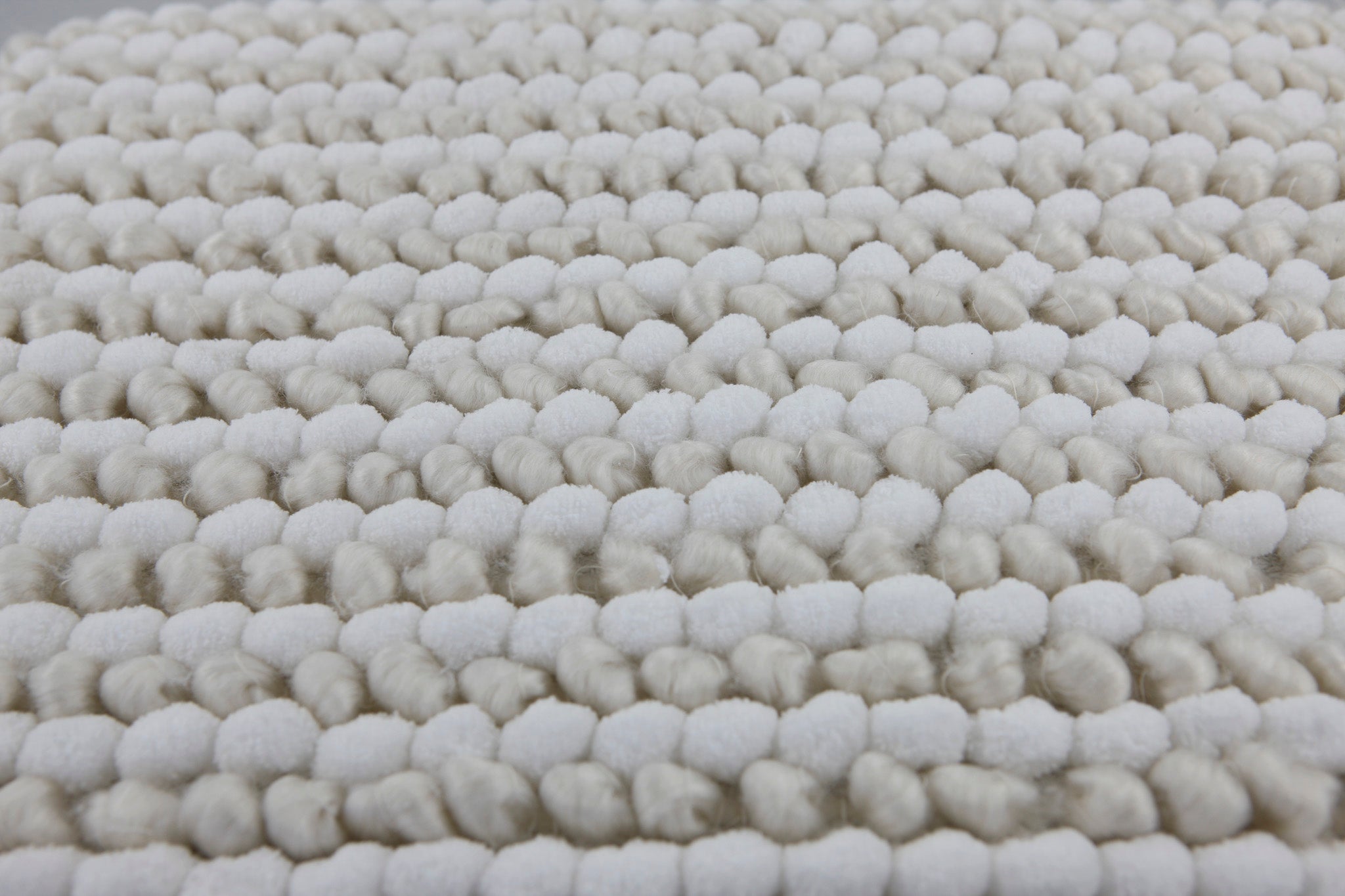 Badmat Mylene White - 60% Polyester 40% Cotton