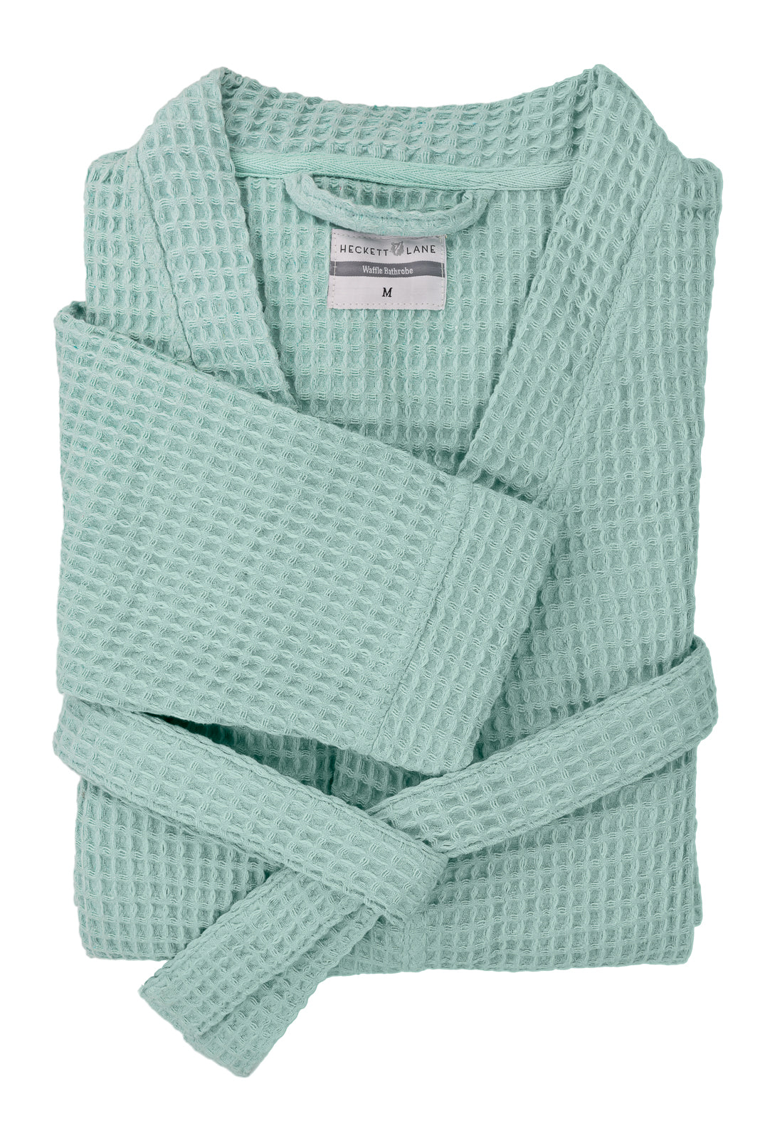 Badjas Wafel Sea Green - 65% Gerecycled Katoen 35% Andere Vezels