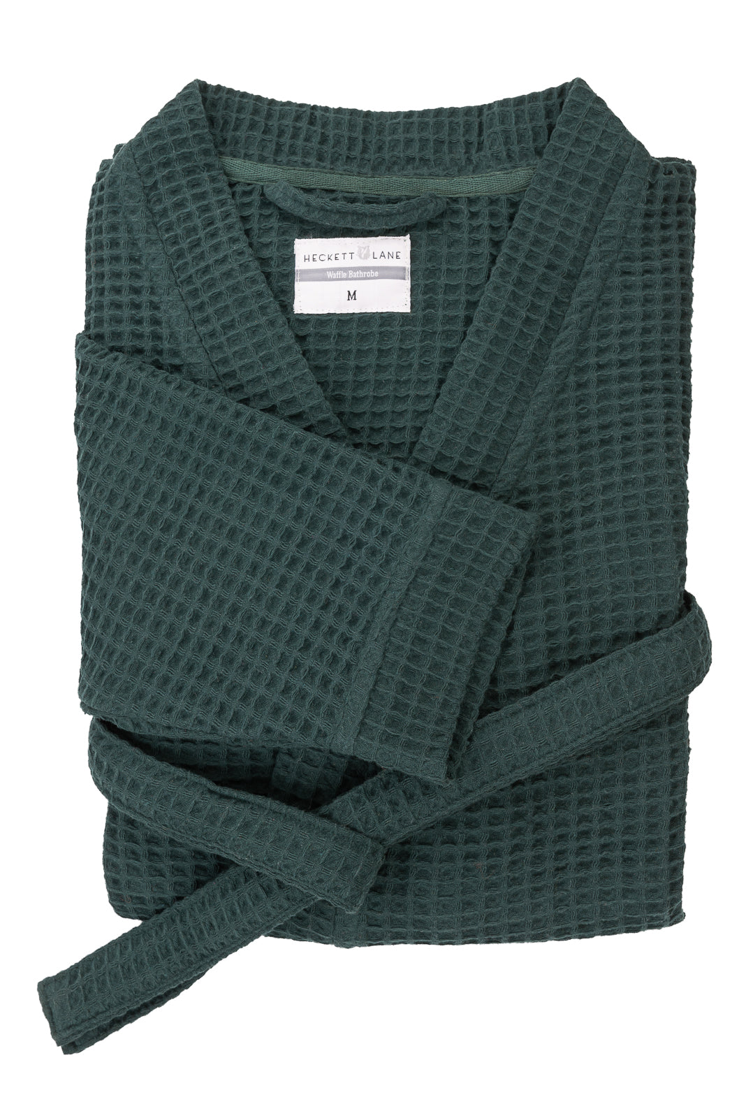 Badjas Wafel Army Green - 65% Gerecycled Katoen 35% Andere Vezels