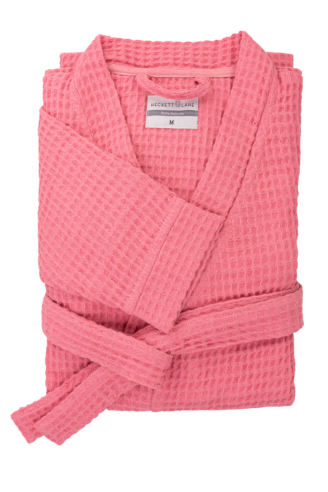 Badjas Wafel Baby Pink - 65% Gerecycled Katoen 35% Andere Vezels