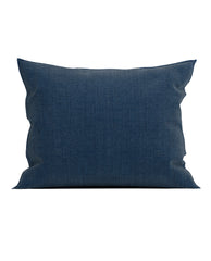 Kussensloop Franela Navy Blue - 100% Katoen-Flanel